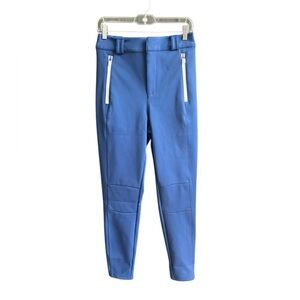 Free People L blue straight leg ski pants
